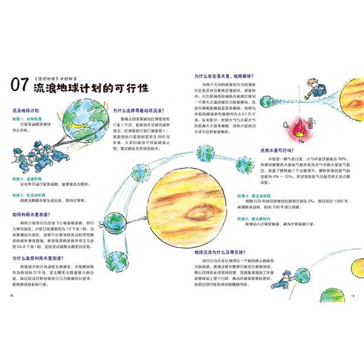 科幻电影中的科学 科学家奶爸的宇宙手绘 商品图2