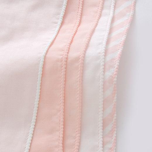 英氏婴儿纱布方巾纯棉餐巾手帕5件装YMJCJ00009A01 YMJCJ00010A01 商品图3