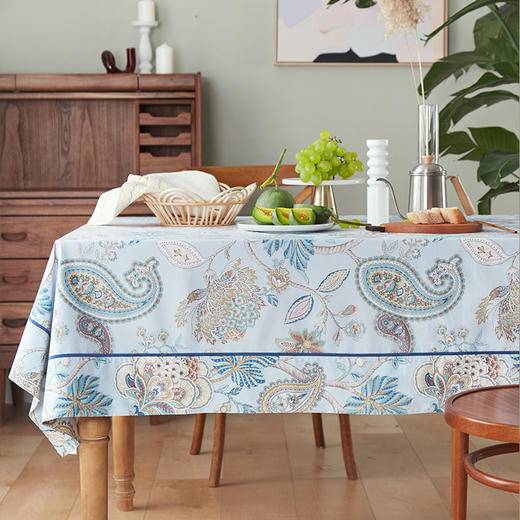 法式防水防油桌布餐厅茶几台布 商品图1