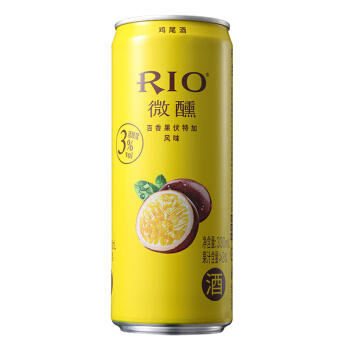 锐澳（RIO）鸡尾酒 细高罐 混合装 330ml*24罐 商品图2