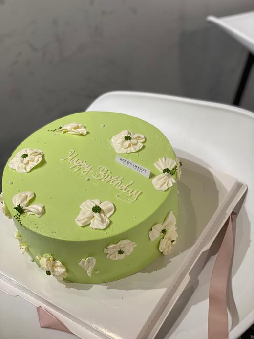 韩式小清新ins风裱花奶油蛋糕 商品图1