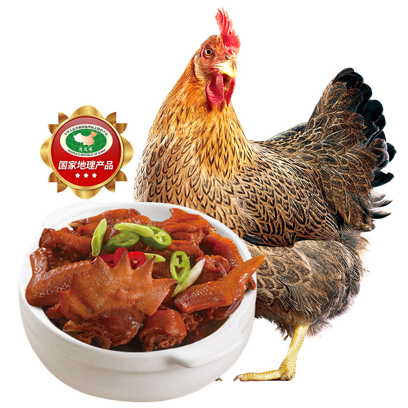 原种清远麻公鸡900g