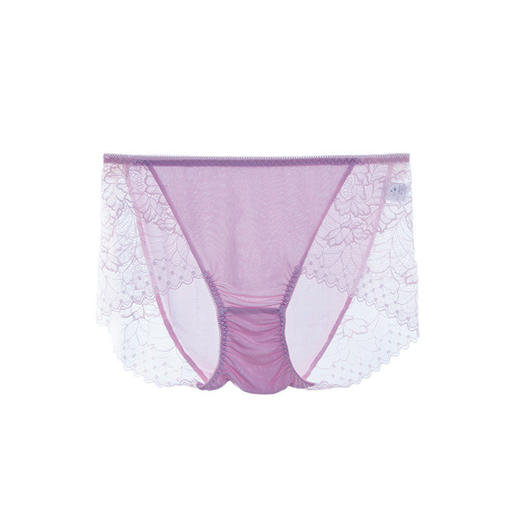 上海旗袍厂TG-TG01S008真丝内裤女桑蚕丝蕾丝边性感舒适包臀无痕中腰三角裤 商品图8