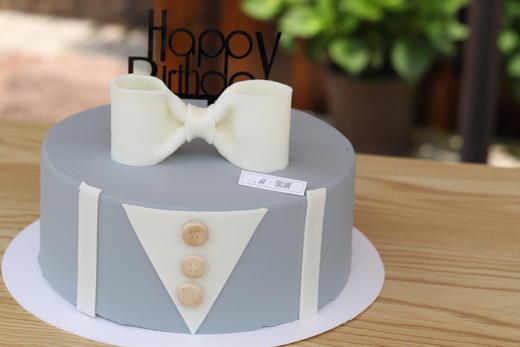 男神的西装 全翻糖配件可食用 （提前1天预订） 商品图0