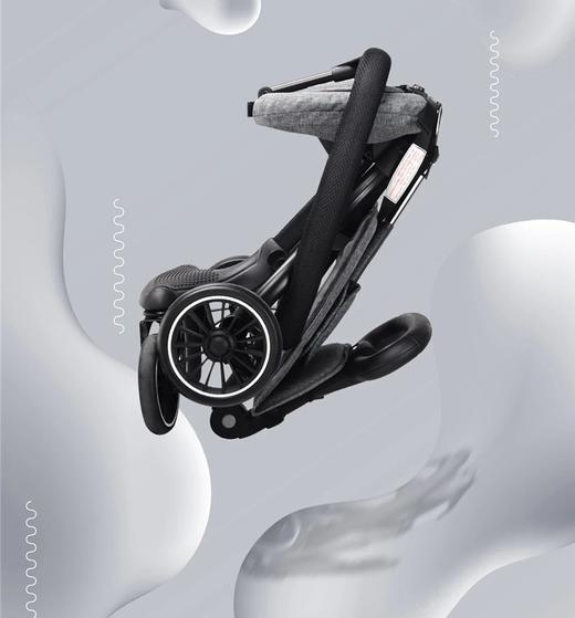 宝宝好V2 遛溜娃神器可折叠轻便婴儿推车一键折叠高景观婴儿车JPY带授权招加盟代理 商品图5