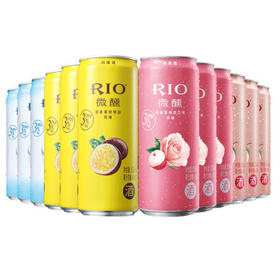 锐澳（RIO）鸡尾酒 细高罐 混合装 330ml*24罐