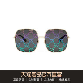 Gucci女款太阳镜 大框满LOGO 街拍出游利器 正品保真实拍
