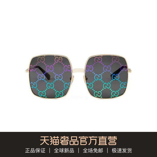 Gucci女款太阳镜 大框满LOGO 街拍出游利器 正品保真实拍 商品图0