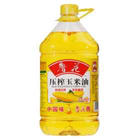 鲁花 压榨 玉米油 5L