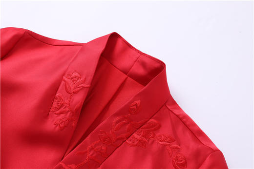 FLZD6853新款腰带刺绣连衣裙TZF 商品图3