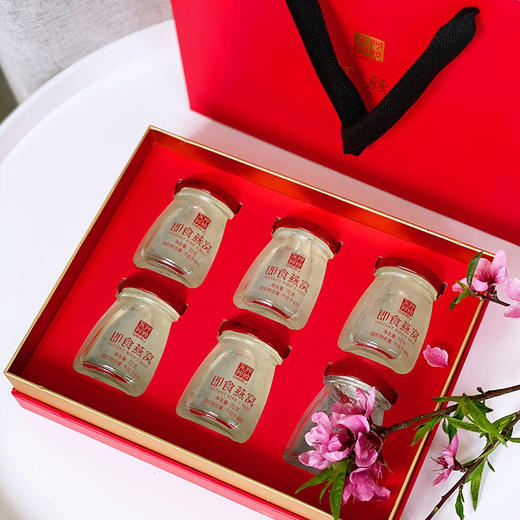 官方商城东阿阿胶即食燕窝70g6瓶盒40