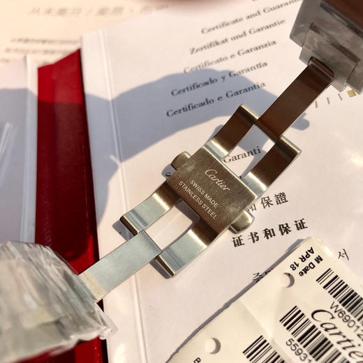 订制渠道货 瑞士原装机！卡地亚蓝气球系列男款大号42mm 机械到货，瑞士进口ETA-2824/2892全自动机械机芯！ 商品图6
