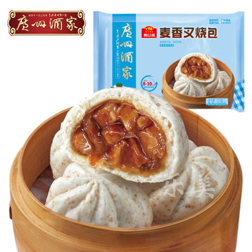 广州酒家利口福麦香叉烧包337.5g 商品图0