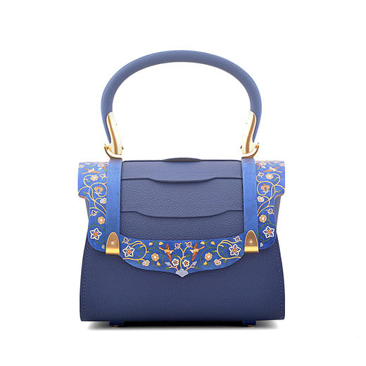 镶嵌“缠枝纹”主题凌波包（牛皮） 商品图6