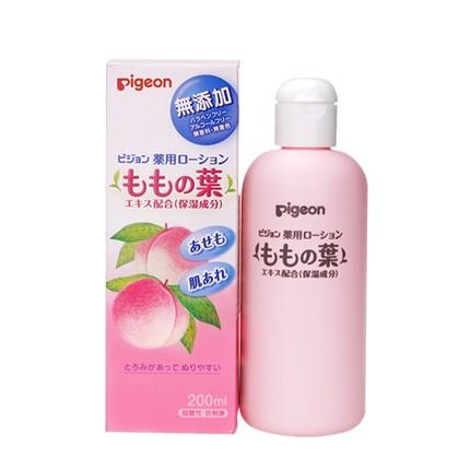 【香港直邮】【日本本土版】Pigeon 贝亲 桃子水 婴儿液体痱子粉 200ml 新版 商品图0