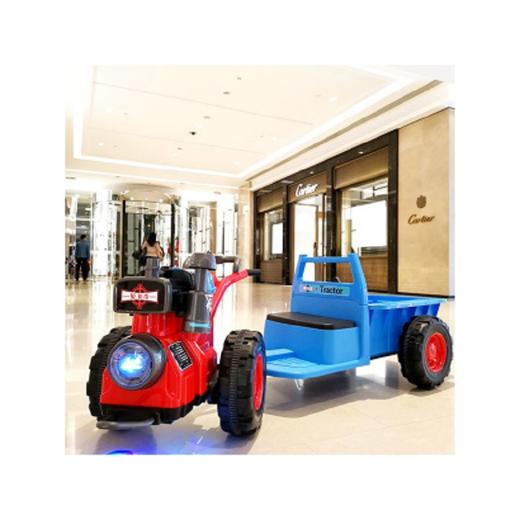 贝多奇拖拉机 抖音同款儿童手扶电动车 新款礼品东方红mini可坐人JPY带授权招加盟代理 商品图0