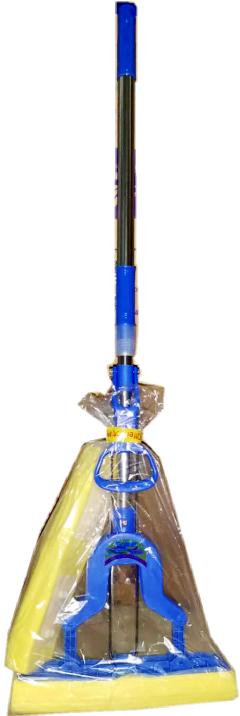 海绵夹拖把吸水海绵拖把免手洗不锈钢伸缩杆家用挤水地拖对折胶棉拖把头拖懒人拖地布吸水胶棉 （海绵头多送一个） 商品图3