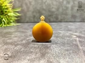 【御珠宫坊】金镶糖玉吊坠