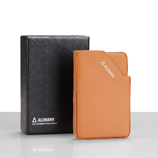 旅漫/Alumann 真皮卡包名片包头层小牛皮名片夹套 商品图3