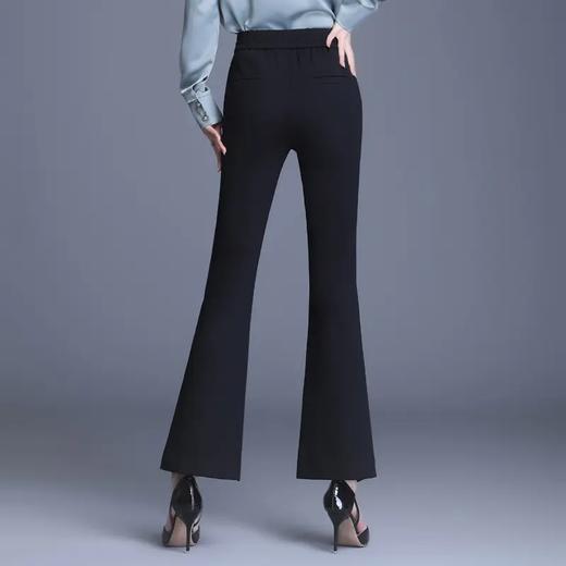 高腰喇叭裤，时尚新款黑色显瘦款 MFE8863 商品图2