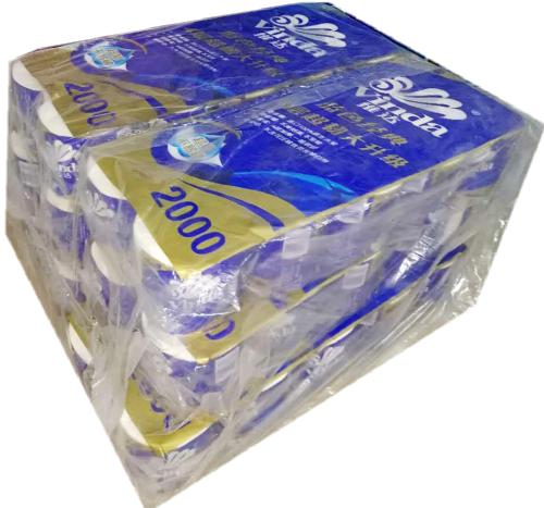 维达V4073卷纸200g10卷/提6提/包维达卷纸 1卷 蓝色经典有芯卷纸4层200克纸巾加厚超韧卫生纸卷筒纸手纸厕纸广外酒店宿舍 商品图1