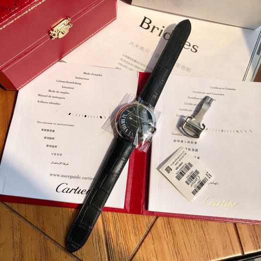 订制渠道货 瑞士原装机！卡地亚蓝气球系列男款大号42mm 机械到货，瑞士进口ETA-2824/2892全自动机械机芯！ 商品图1