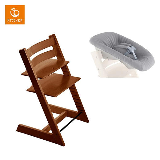 挪威 Stokke Tripp Trapp 成长椅儿童婴儿餐椅座椅+新生婴儿套件TT学习椅 商品图3