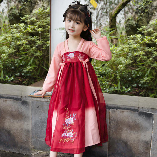 古装中国风，超仙连衣裙公主裙PJX-TS2042 商品图3