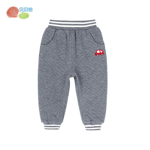 贝贝怡男童秋冬休闲时尚夹棉长裤棉裤204K2064 商品图8