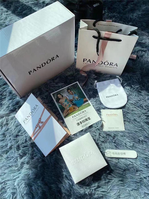 pandora/潘多拉-赢得芳心（玫瑰金色）280528CZ时尚气质耳饰JPY带授权招加盟代理 商品图7