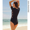 sisia新款连体泳衣女性感大胸聚拢小胸显瘦遮肚惊艳温泉泳衣 商品缩略图3