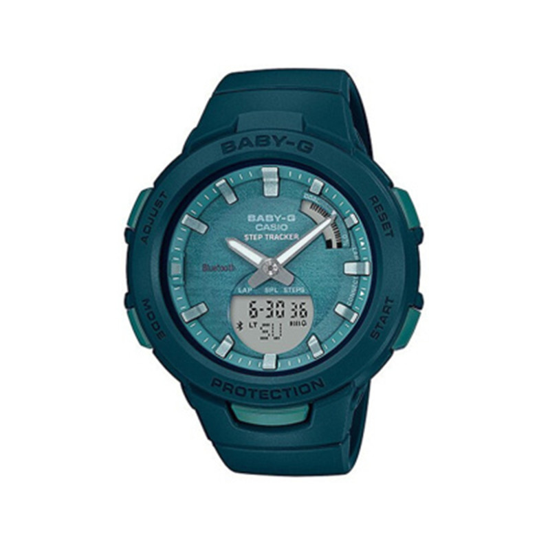 【全球联保】日本卡西欧CASIO G-SQUAD运动防水女士手表BSA-B100AC-3AJF 日本直邮JPY带授权招加盟代理