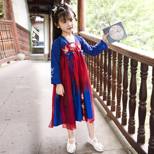 古装中国风，超仙连衣裙公主裙PJX-TS2042 商品图1