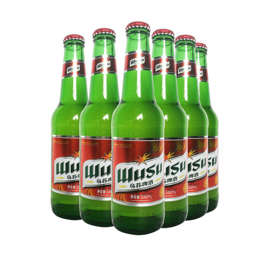 新疆乌苏啤酒330ml/1瓶/6瓶/24瓶整箱 商品图1