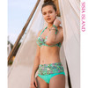sisia游泳衣女三件套比基尼性感小胸聚拢沙滩高腰泡温泉泳衣大胸 商品缩略图1