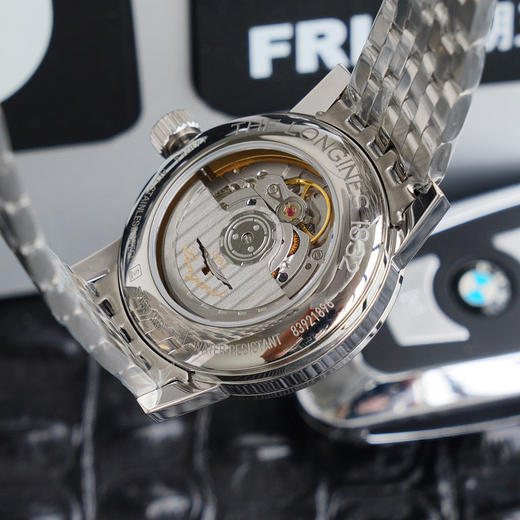 浪琴Longines经典复古系列1832 
L4.826.4.92.2月相腕表登场！简约优雅尽显从容气度！ 商品图8