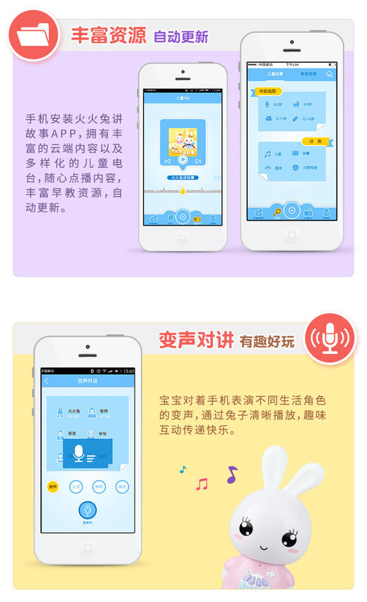 火火兔 早教机F6S-tm精灵故事机婴幼儿童智能MP3播放器蓝牙版JPY带授权招加盟代理 商品图7