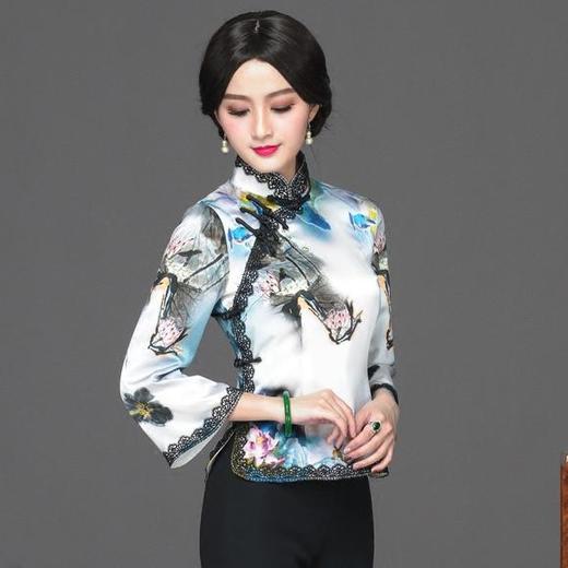 hz342新款经典时尚唐装上衣