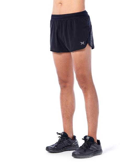 BODYWIT(身体智慧） 男飞天PRO 1.5寸二合一马拉松短裤III跑马拉松比赛越野跑步耐力跑训练慢跑健身徒步运动 商品图1