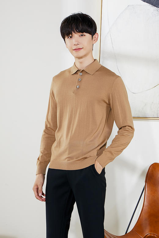 callisto多色可选翻领毛衣  FPKNW028C 商品图7