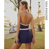 sisia2020新款欧美连体泳衣女性感大胸聚拢显瘦遮肚露背小胸泳衣 商品缩略图1