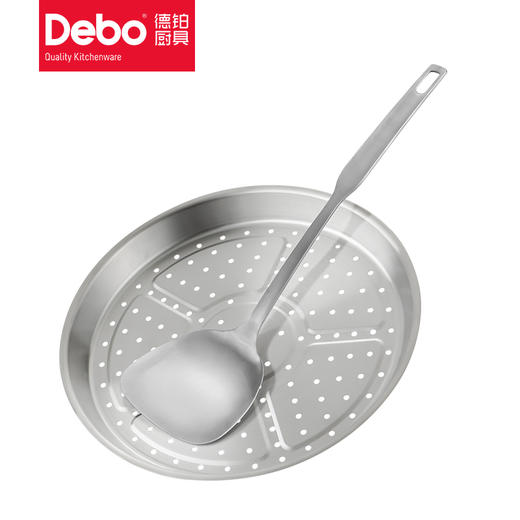 德国debo安东尼奥不粘锅炒锅炒菜锅家用不锈钢炒锅 商品图2