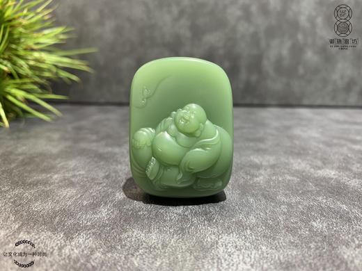 【御珠宫坊·传藏系列】碧玉佛牌 商品图0