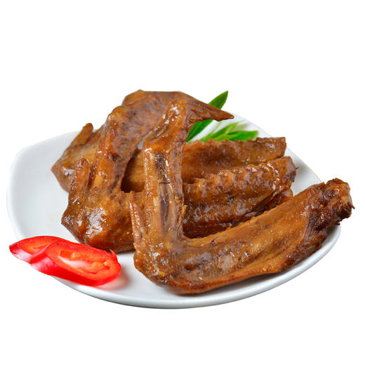 【沟帮子·始于1899】北派麻辣鸭翅40g/袋*3 卤味熟食 鸭货休闲零食