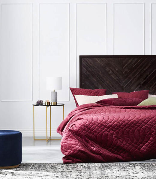 NS家居nsfurniture卧室 进口实木床NSBD-BH-RW01-CNKB 商品图3