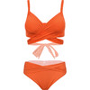 sisia欧美比基尼三件套 显瘦泡温泉分体游泳衣女 仲夏梦之夜82W10S4A 商品缩略图4