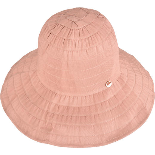 sisia新款渔夫帽折叠防晒帽女户外大沿遮阳帽防紫外线轻便渔夫帽SS191W00HAT2 商品图4