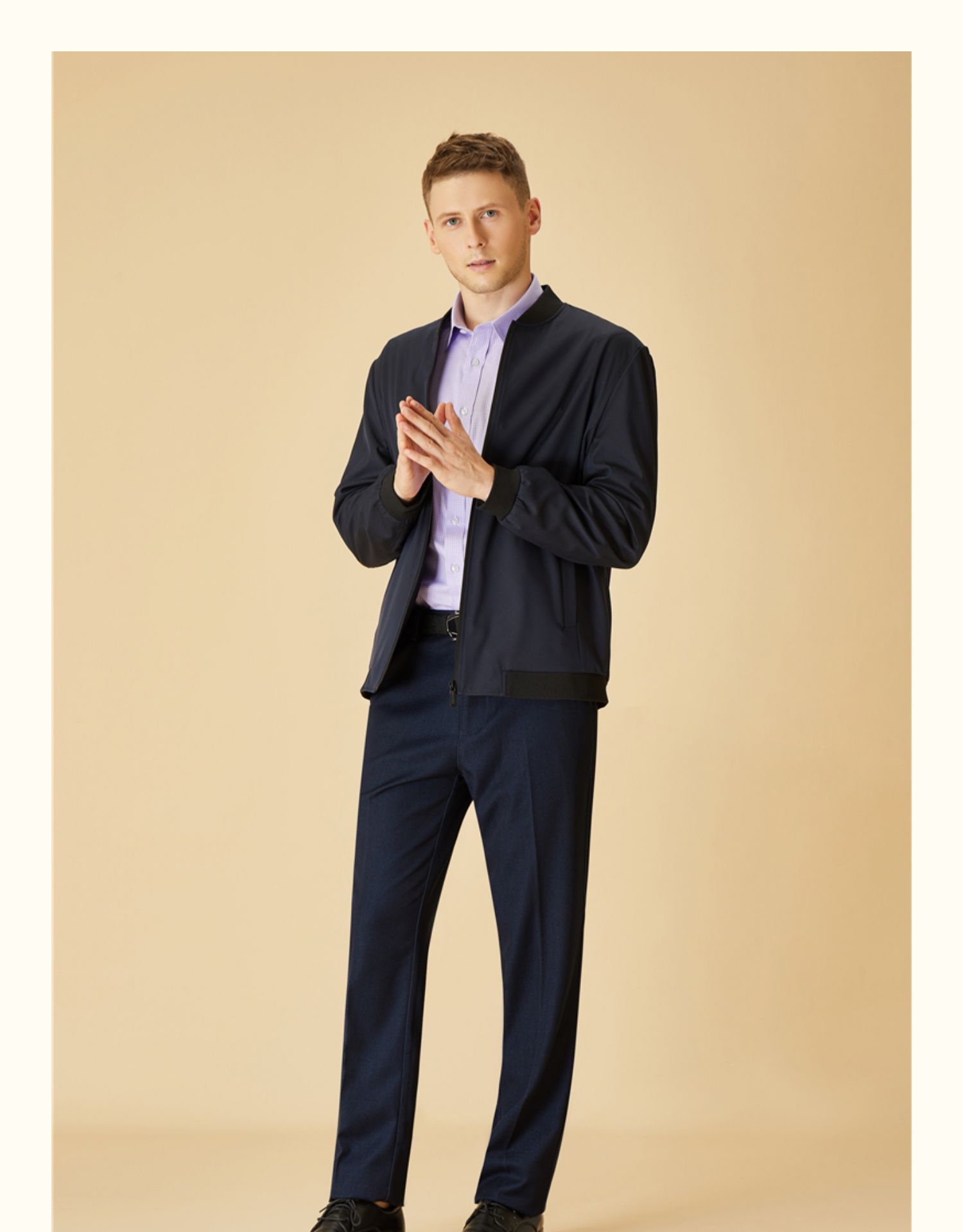 半身缘男裤 秋季不褪色休闲百搭经典牛仔裤203201b15138527