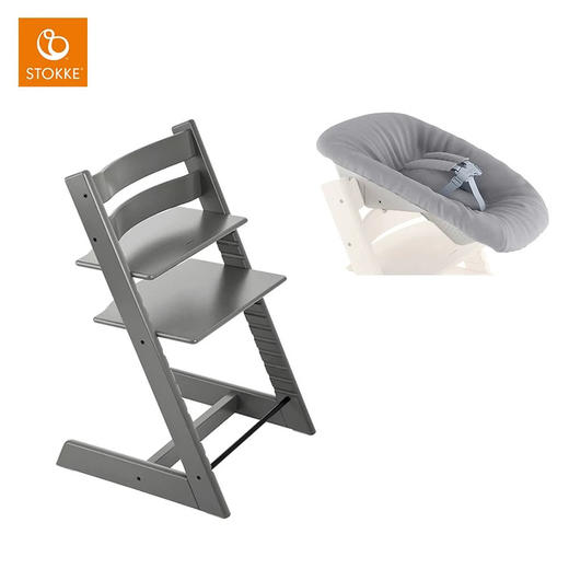 挪威 Stokke Tripp Trapp 成长椅儿童婴儿餐椅座椅+新生婴儿套件TT学习椅 商品图0
