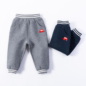 贝贝怡男童秋冬休闲时尚夹棉长裤棉裤204K2064